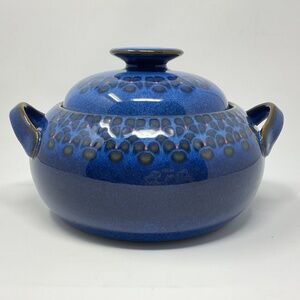 Denby Midnight (retired) Stoneware Covered Casserole Dish